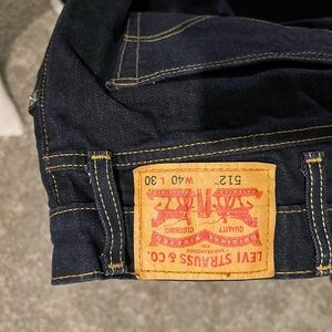 Levi's Men's Deep Indigo Straight Jeans